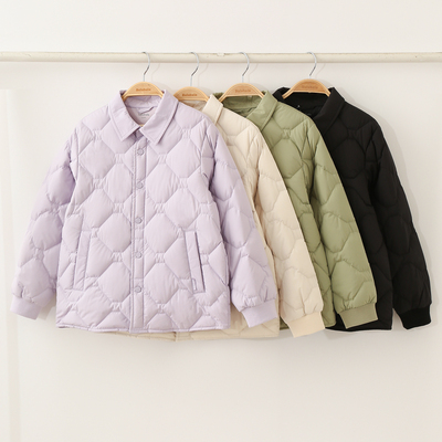 巴拉巴拉男女童羽绒服儿童外套冬装2025中大童衬衫领202425107202