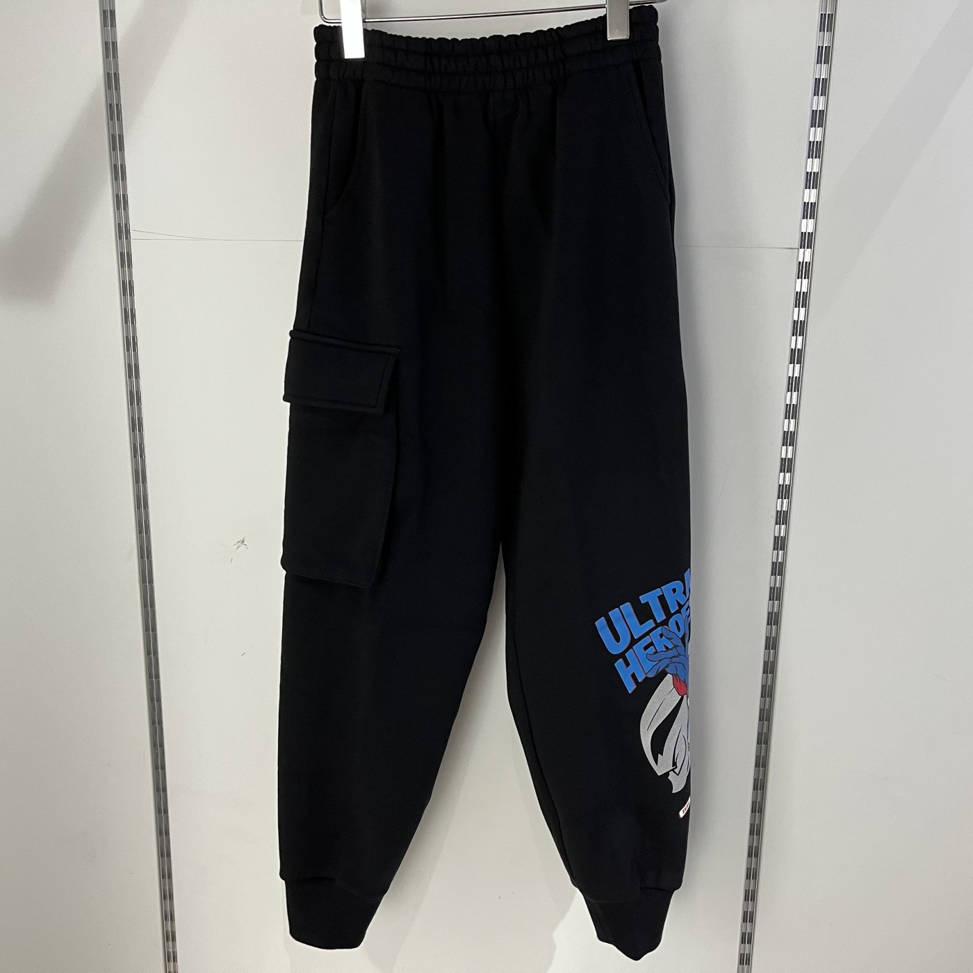 巴拉巴拉男中大童奥特曼束脚加绒运动裤2025冬装新款202425108115