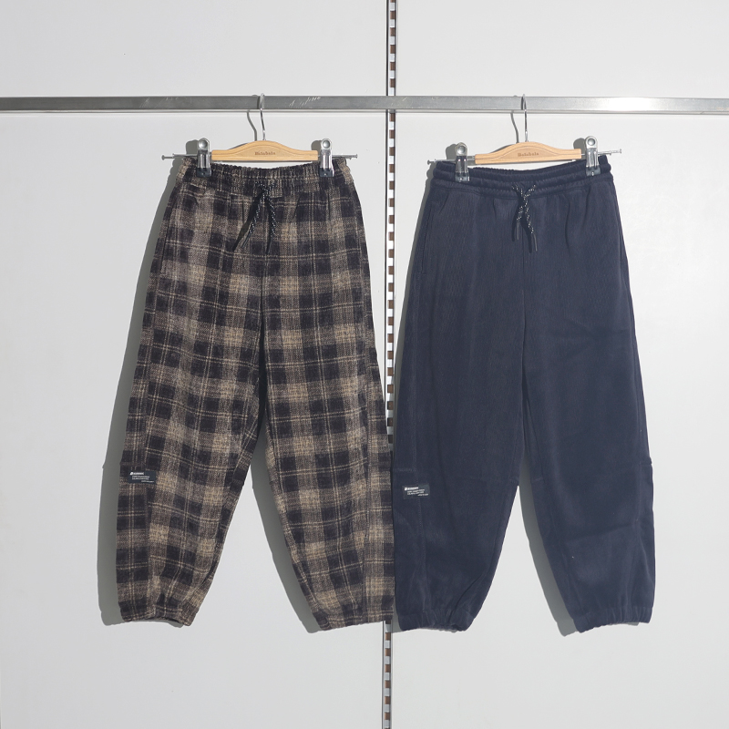 巴拉巴拉童装2025冬装新款男中幼童针织长裤202425108104