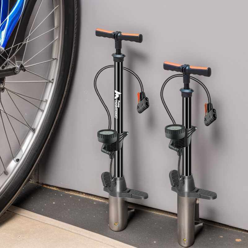 打气筒现货汽车电动车迷你高压打气筒多功能气嘴便携式打气筒