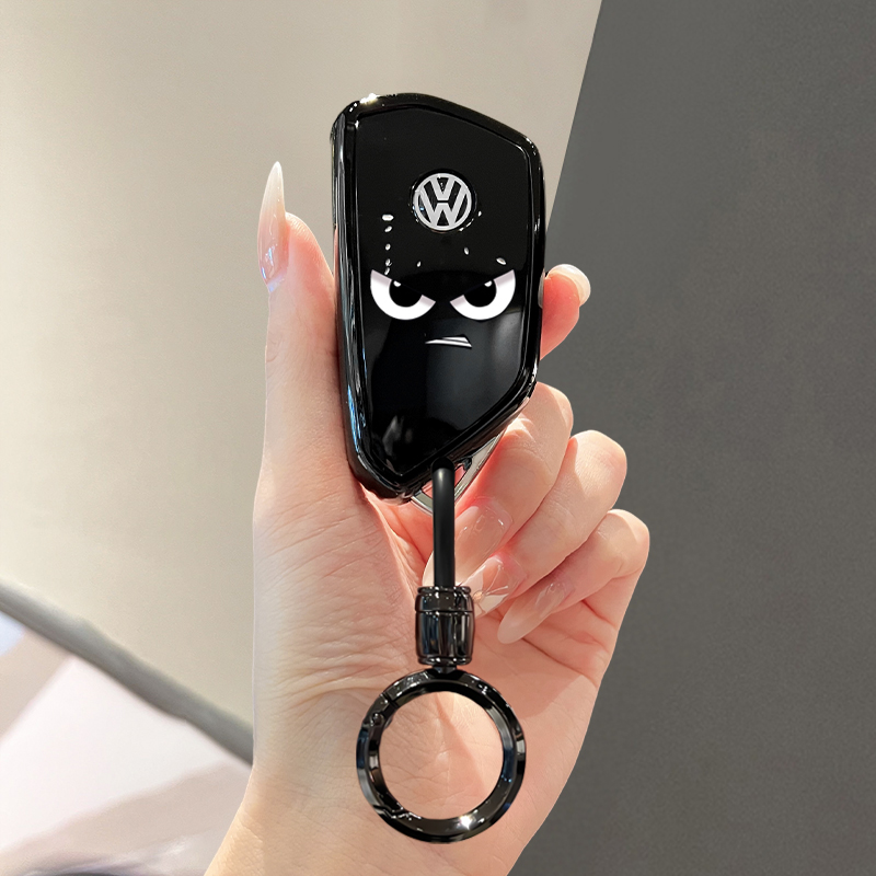 福斯Golf8钥匙套id4凌渡L揽巡id3揽境rline八代pro车id6专用x扣