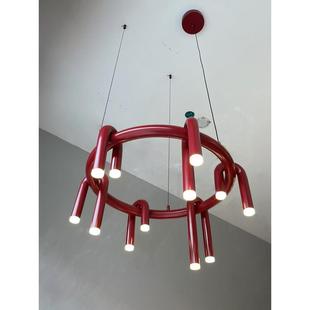 设计师u形客厅灯现代斯堪 纳维亚创意勃艮第展厅样板间酒吧餐厅