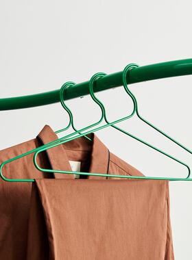 sort丹麦HAY彩色金属衣架多色家用挂衣撑衣晾衣北欧Colour Hanger