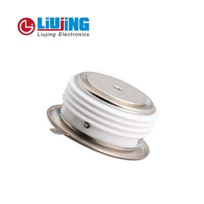 可控硅平板凸形KP300A1600V 双面冷却 软启动平板晶闸管 电镀