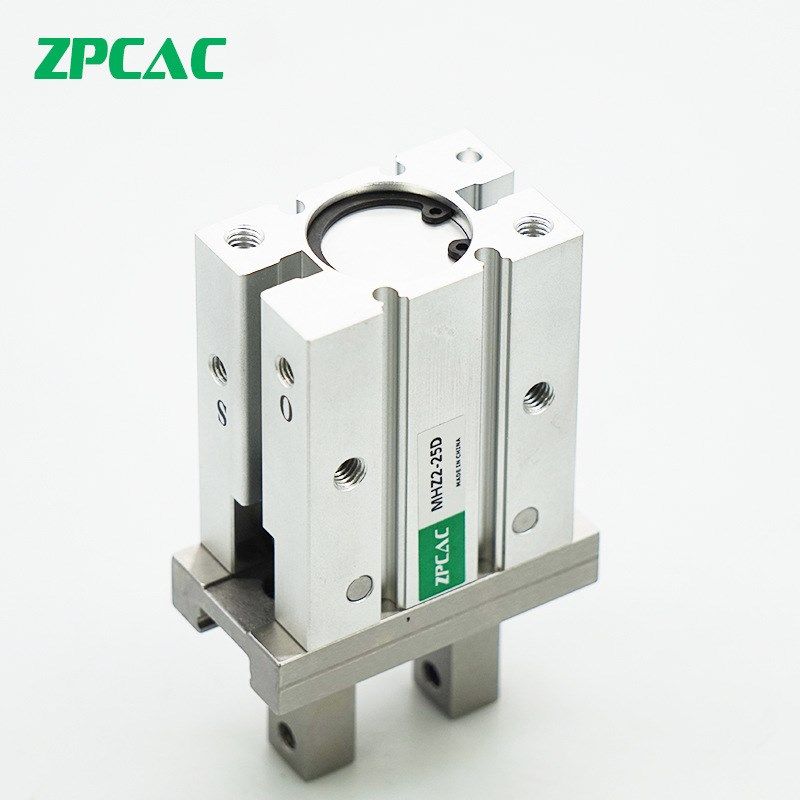 平行气爪MHZL2-25D气动手指气缸夹爪机械手MHZ2-10D/16D/20D替SMC