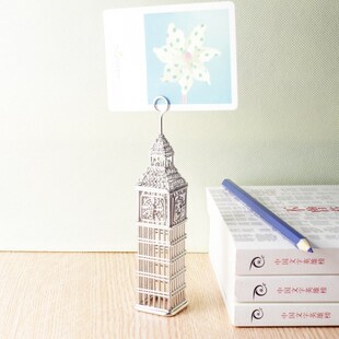 厂家专业生产优质不锈钢建筑物模型英国大笨钟桌面金属工艺品摆件