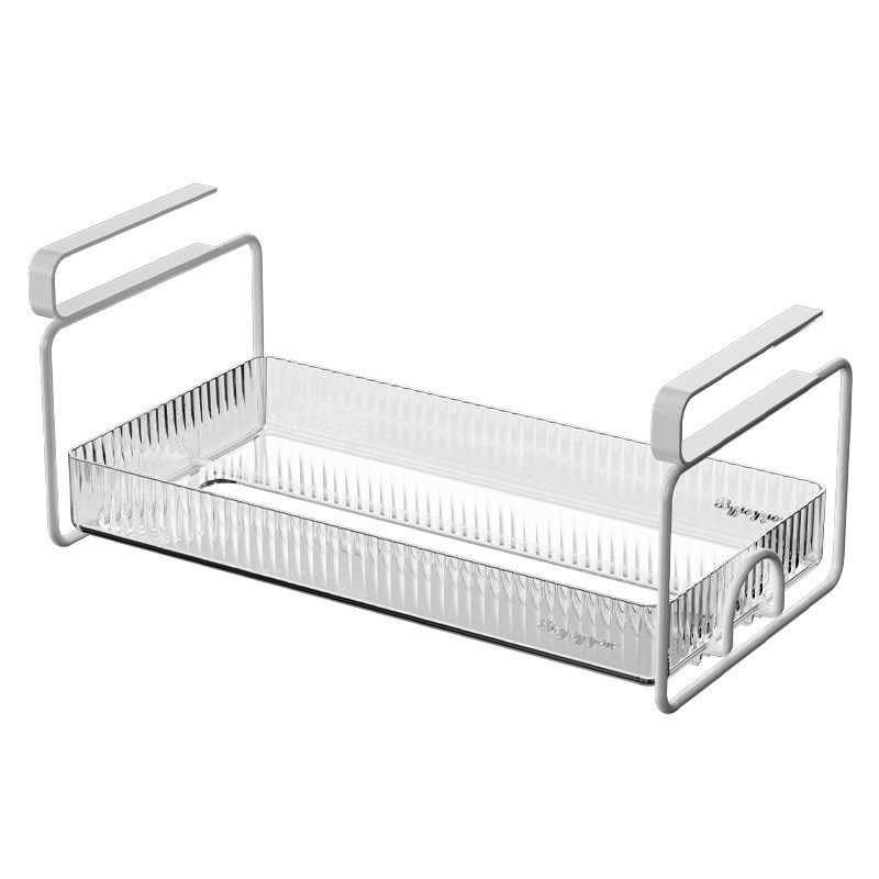 吊柜纸巾盒洗脸巾收纳盒壁挂置物架倒挂盒镜柜下抽纸盒卫生间悬挂