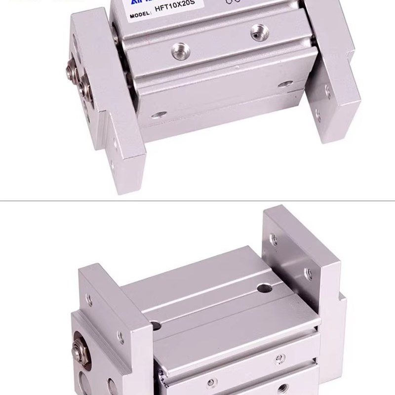 原装亚德客大口径开口夹手指气缸HFT10/16/20/25/32X20X30X40X60S