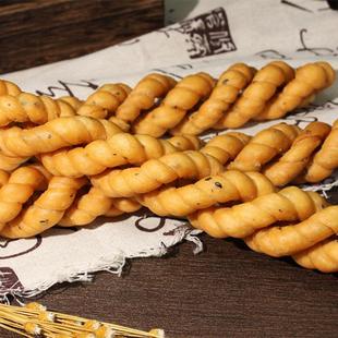 山西特产稷山麻花咸香酥脆手工麻花年货零食甜味小吃散装糕点