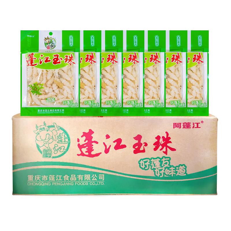 蓬江泡椒地牯牛下饭菜重庆特产即食宝塔菜咸菜泡菜酱腌菜厂家