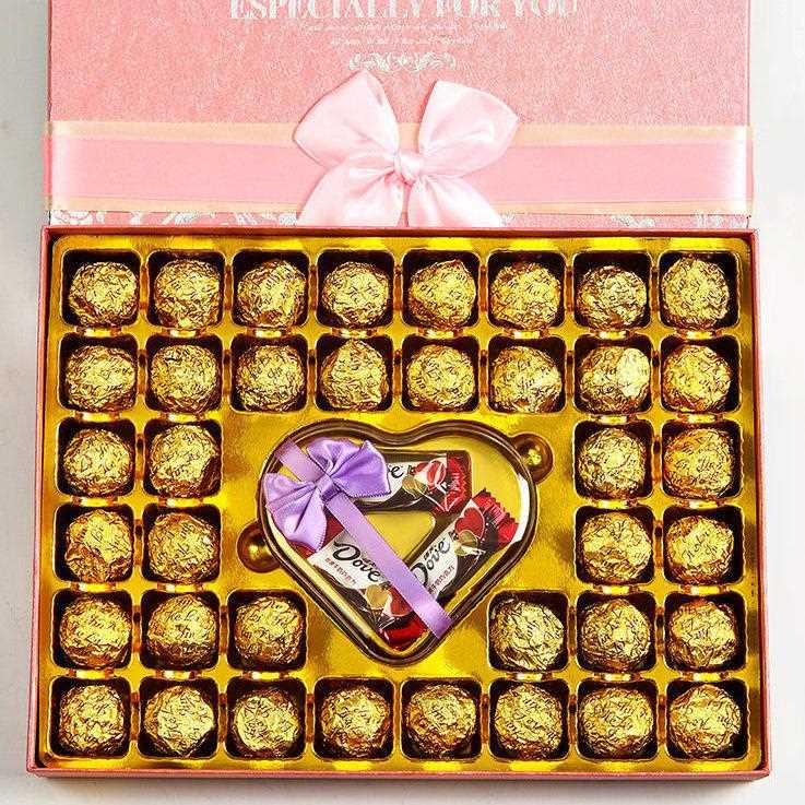 F教师节礼物送老师糖果DEFU巧克力礼盒礼物送男女朋友生日恋爱FYX