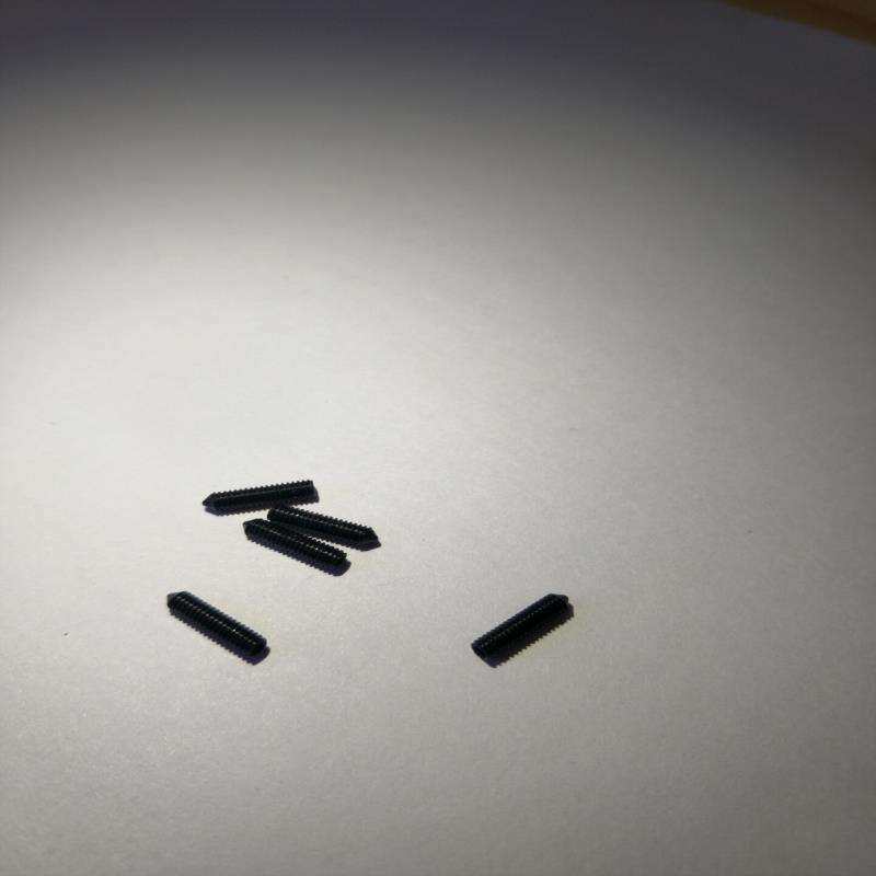 M3*3到1212.9级尖端紧定螺丝机米尖头止付螺丝,ISO4027紧定螺钉