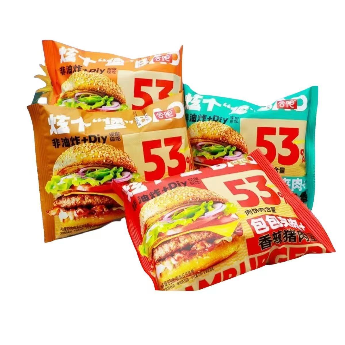 合吧汉堡面包85g奥尔良香