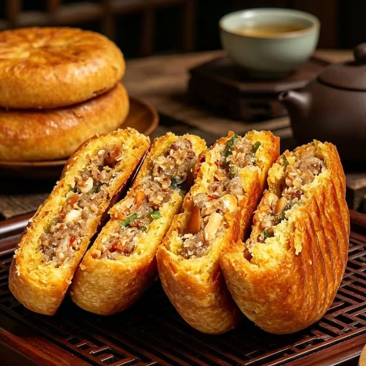 山西特产郭杜林五仁月饼