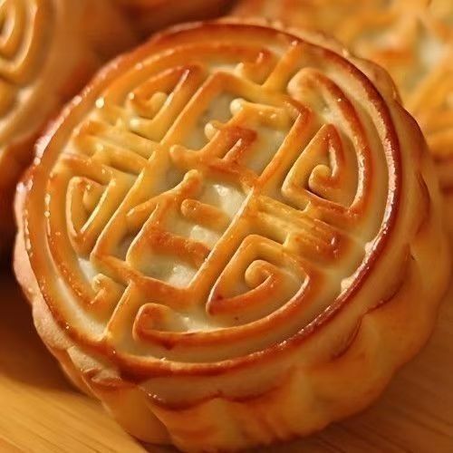 超大五仁月饼老式黑芝麻
