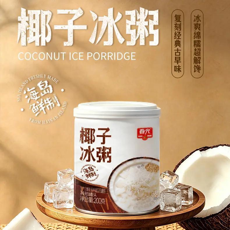椰子冰粥200G*6罐冰爽绵