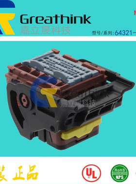 64321-1011 643211011MOLEX原厂.635mm, 1.50mm, 2.80mm, CMC 53P