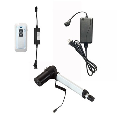 无线遥控 行程直线电动推杆开门机仓库防盗门升降无线遥控433.92