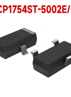 MCP1754ST-5002E/CB微芯microchip PMIC 稳压器 线性 封装SOT23-3