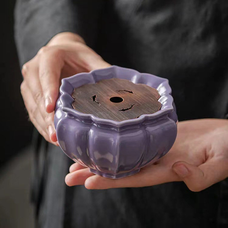 鱼纹镂空花口建水 菱形花瓣陶瓷壶承 优雅小资文人干泡茶盘小水盂,鲜花速递/花卉仿真/绿植园艺,其它园艺用品,淘宝优惠券,粉丝福利购,淘宝优惠卷