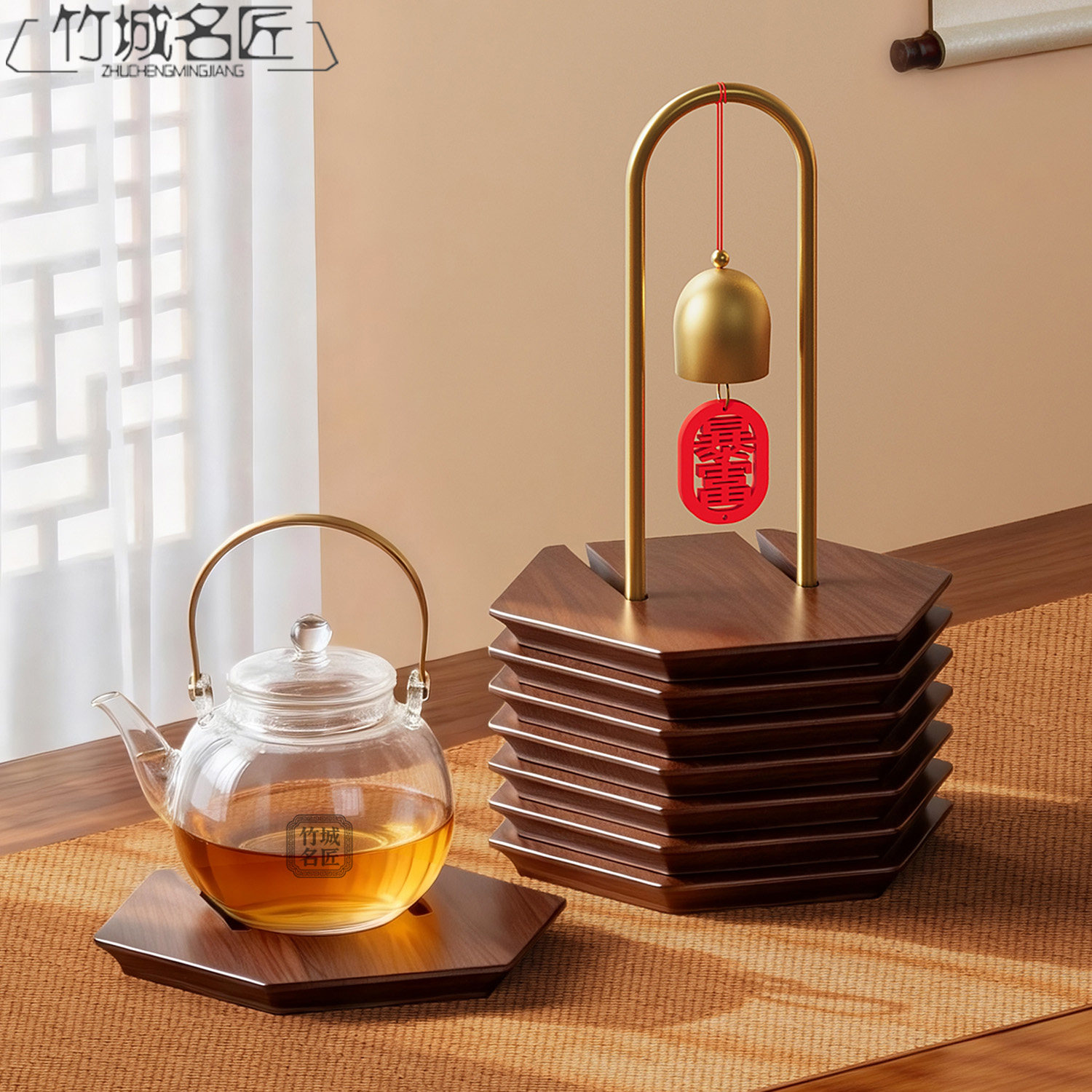 隔热垫桌面餐垫茶室茶具茶杯垫新中式摆件防烫垫碗垫盘垫砂锅垫子