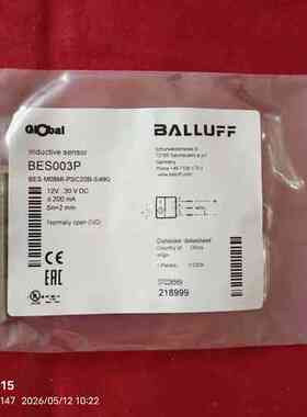 全新BALLUFF巴鲁夫接近开关，BES003P型号原装正品