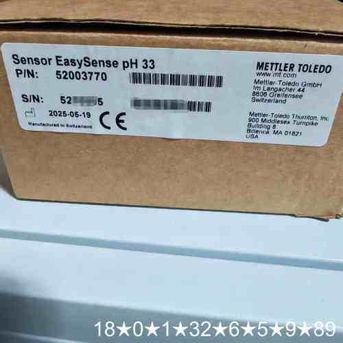 Mettler Toledo pH传感器EasySens
