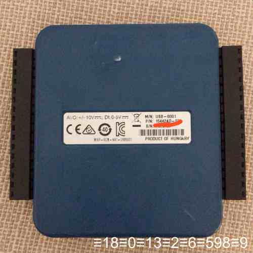 NI USB-6001模块，，需要的可以拍