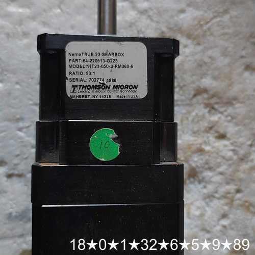 THOMSON MICRON NemaTRUE 23减速机，