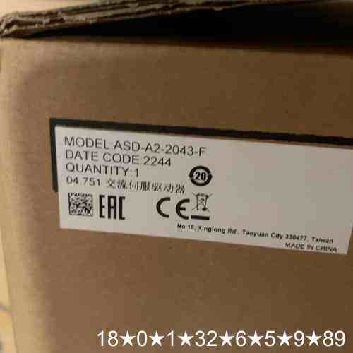 伺服驱动器ASD-A2-2043-F，1台，