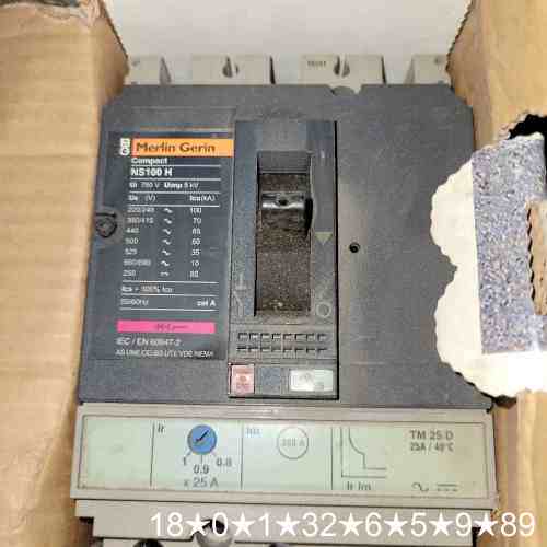 Merlin Gerin梅兰日兰断路器NS100H
