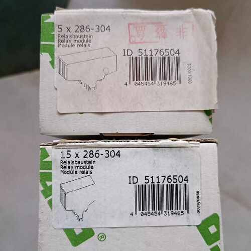 全新万可286-304，原装正品，数量12只，220/议价
