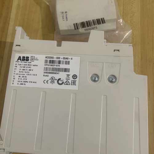 变频器ACS355-03E-05A6-4，2.2k