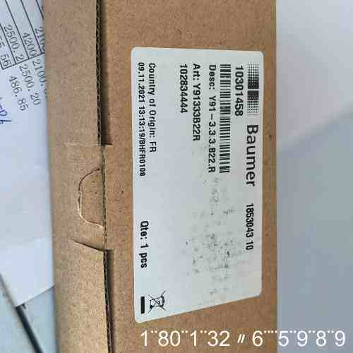 Baumer压力传感器 Y91-3.3.3.B22.R，