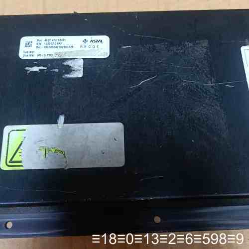 ASML激光控制器 4022 472 58471