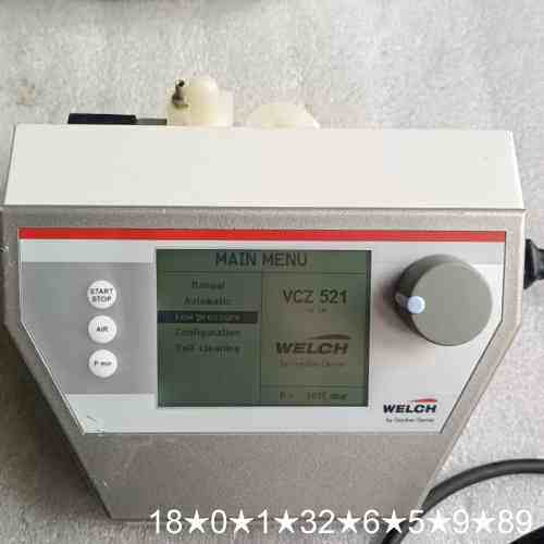 WELCH真空泵控制器 VCZ521 通电显示下图，便