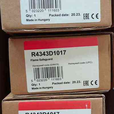 R4343D1017霍尼韦尔火焰控制器R4343E1006