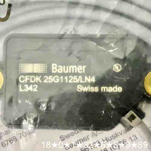 瑞士Baumer堡盟CFDK 25G1125/LN4液位传感