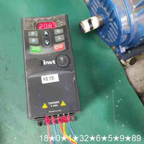 英威腾变频器1.5KW,GD20-1R5G-S2-XS,成色