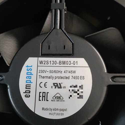 ebmpapst W2S130-BM03-01散热风