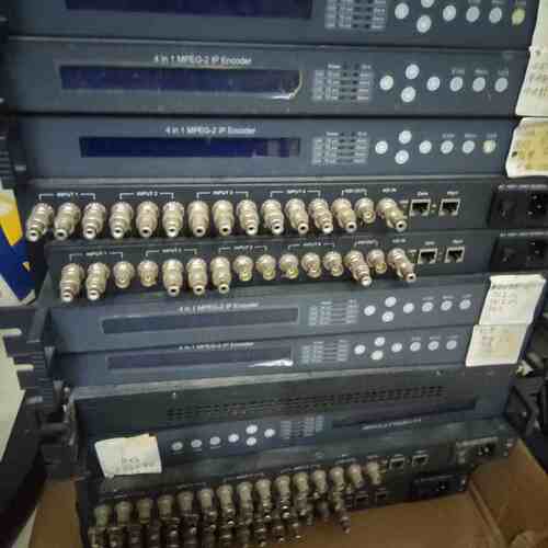 拍前德芯4路MPEG-2 IP编码器，型号4 in 1 MPEG -2 IP Encoder，