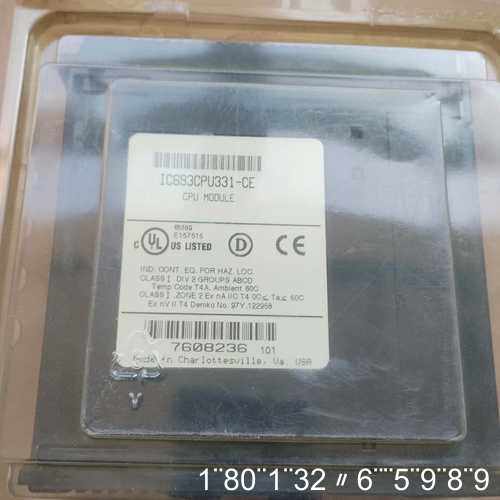 GE模块，型号IC693CPU331-CE，正品，带