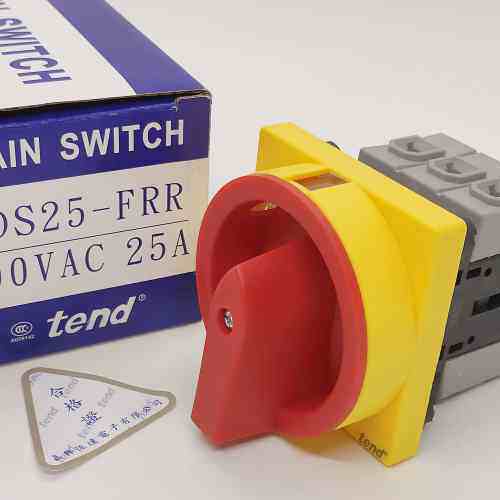 tend天得TDS25-FRR电源电门开关16A33A40A66A80A旋钮转换开关
