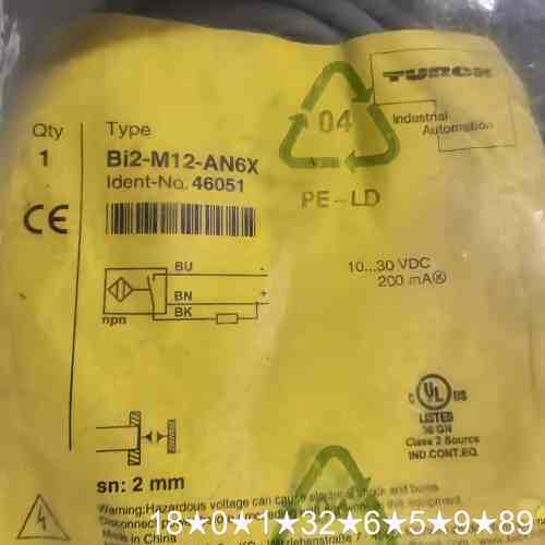 TURCK接近开关 BI2-M12-AN6X