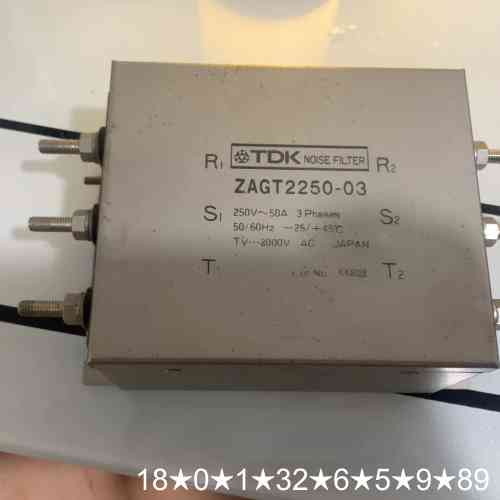 TDK三相电源滤波器 ZAGT2250-03