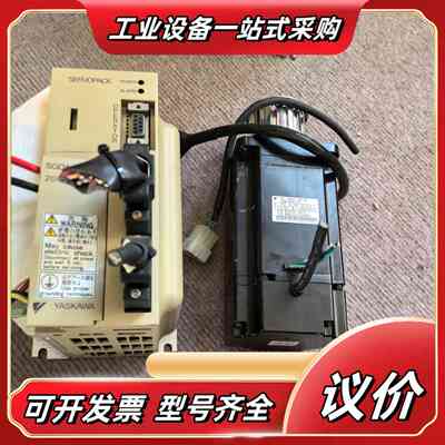 闲置安川伺服驱动器和电机，型号分别为SGDA-08ASY12议价