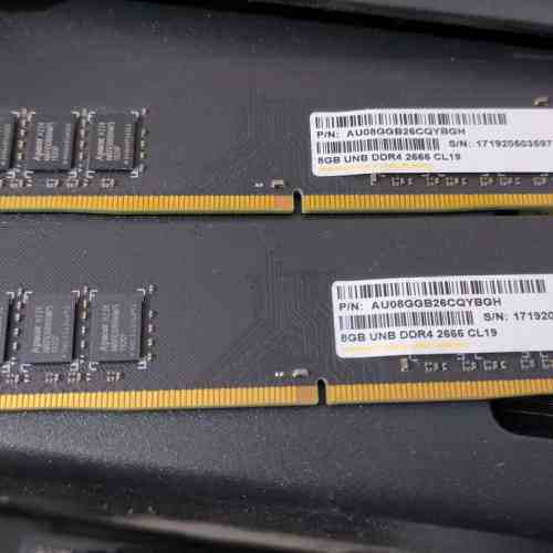非标价宇瞻DDR4-8G 2666内存条 两条议价