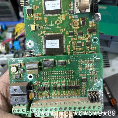 麦格米特变频器主板D14T303GU1和端子板D14T303