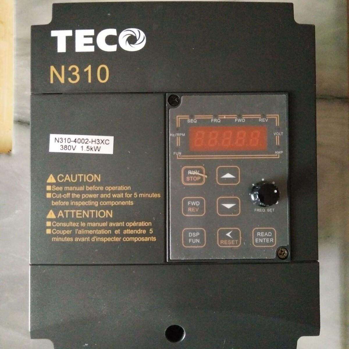 全新厂家直销全新TECO台安变频器N310-4002-H3XC 380V 1.5KW