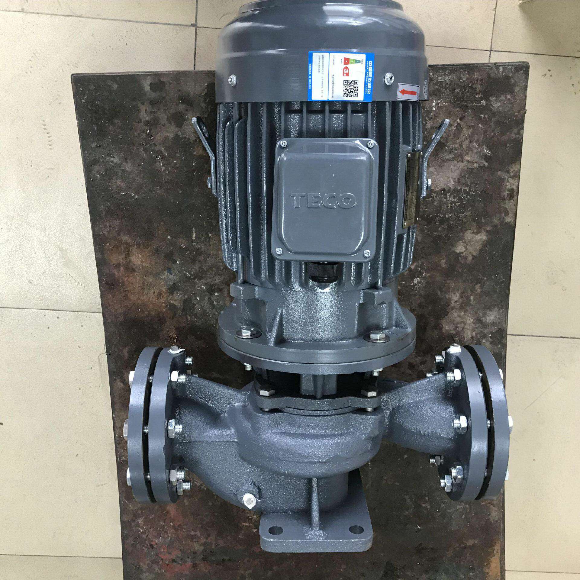 厂家直销东元立式水泵TEGH112M1-2 5HP 3.7KW 2P 口径3寸 铸铁材